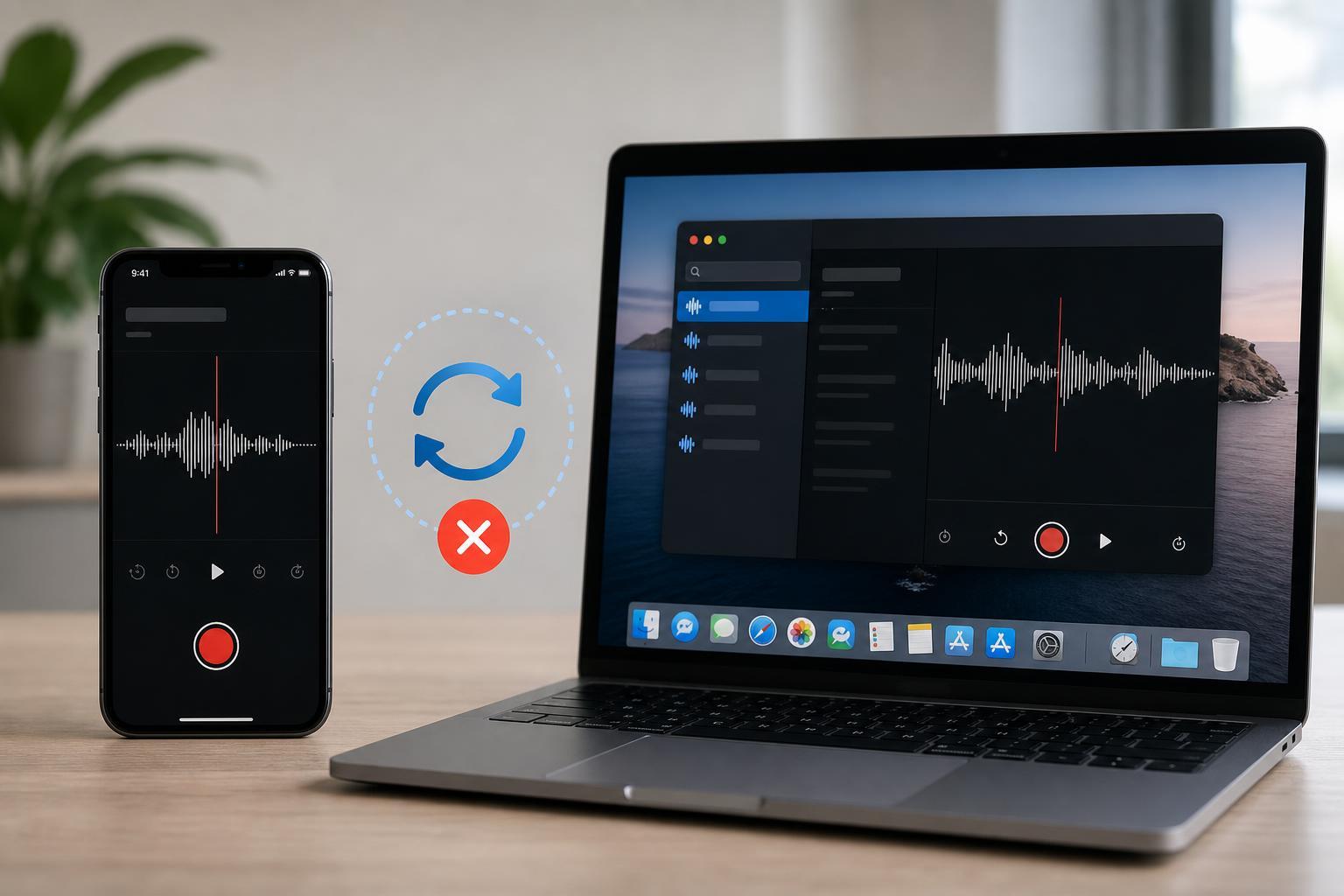 How to Fix Voice Memos Not Syncing Between iPhone and Mac